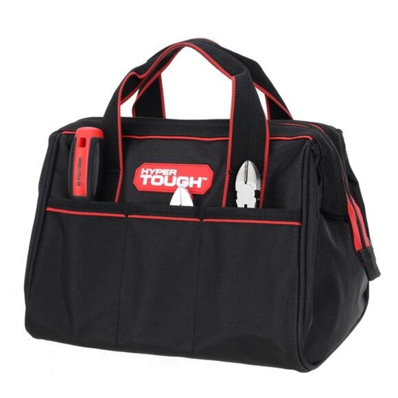 Tools Organizer 12 inch Tool Bag 12"x8"x8" Exterior Pockets - Picture 6 of 7